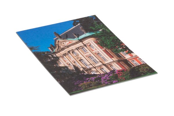 Münster Schloss von hinten | Postkarte